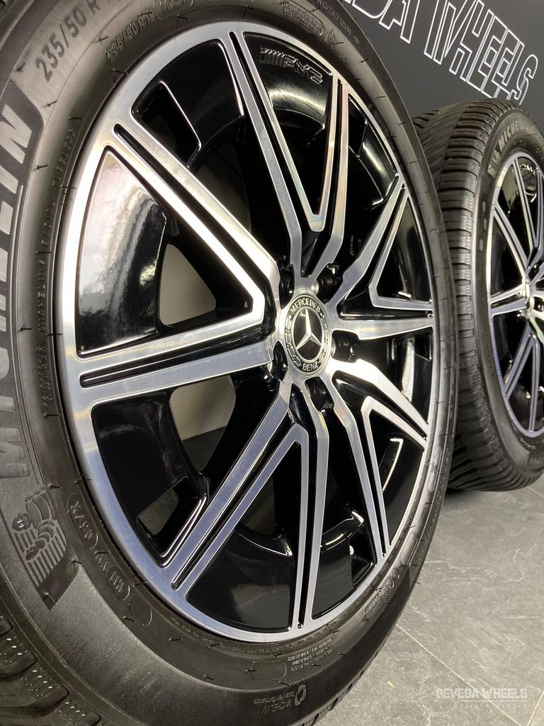 19” originele Mercedes EQA / EQB velgen + allseason banden, 19 inch, Gebruikt, -, -