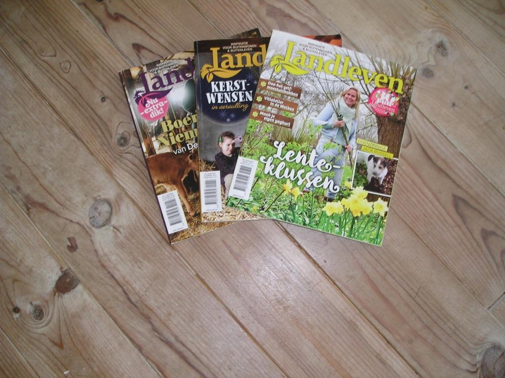 3x Landleven, Boeken, Tijdschriften en Kranten, Ophalen of Verzenden, Gelezen, Wetenschap en Natuur