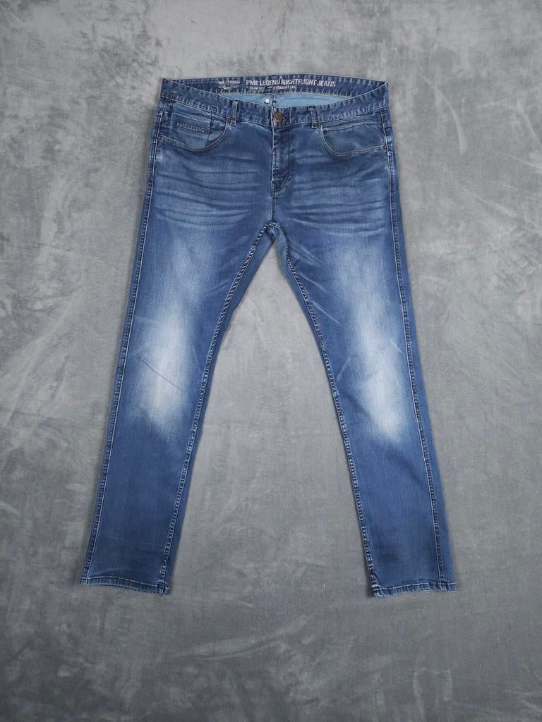 Pme Legend Broek Nightflight W38 L34 Slim Fit Blauw Pall Mal, W36 - W38 (confectie 52/54), Blauw, ., Ophalen of Verzenden