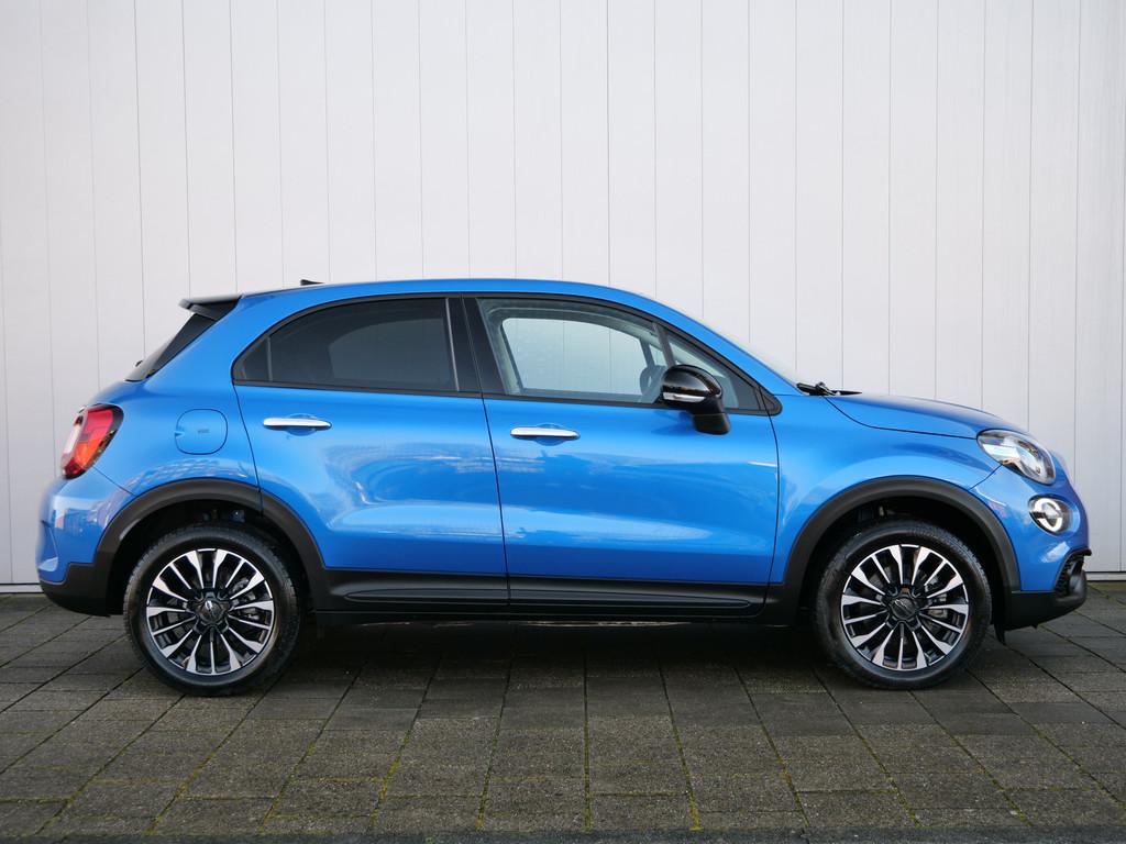 Fiat 500X 1.5 Hybrid DCT7 130 Pk Automaat DAB / Apple Carpla, Gebruikt, 4 cilinders, Blauw, 500X