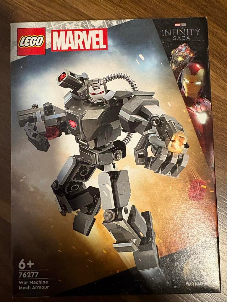 Lego Marvel 76277 War Machine Mech Armour, Ophalen of Verzenden, Nieuw, Complete set, Lego