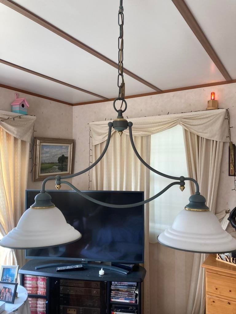 Mooie set lampen (hang en staand), Ophalen of Verzenden, Zo goed als nieuw, 50 tot 75 cm