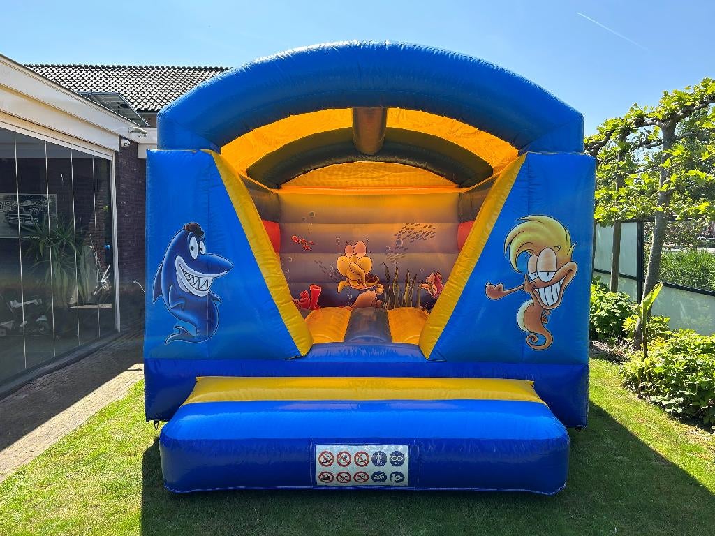 Springkussen luchtkussen te huur, Ophalen, Zo goed als nieuw, Overige