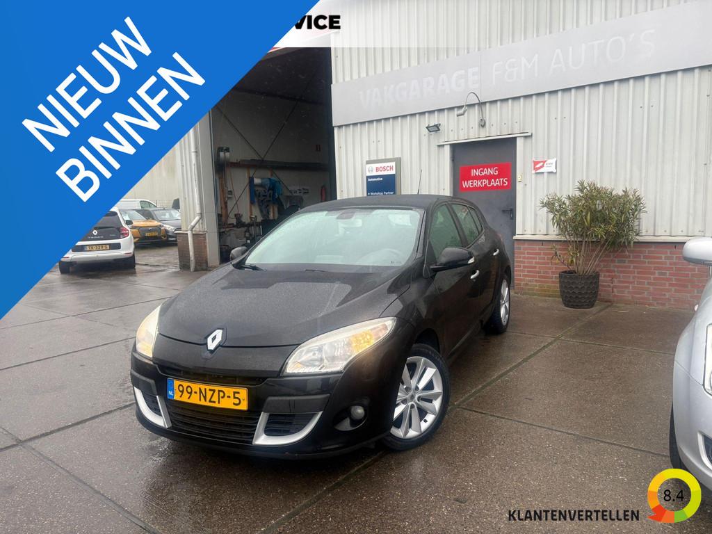 Renault Mégane 1.6 Celsium Distributie vorig jaar vervangen, Euro 5, Gebruikt, 4 cilinders, Zwart