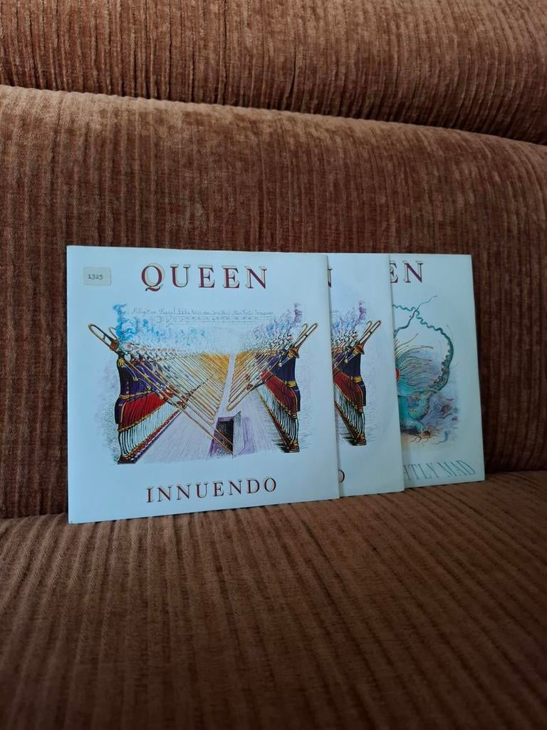3X 7" Single - Queen, Gebruikt, 7 inch, Single, Ophalen of Verzenden