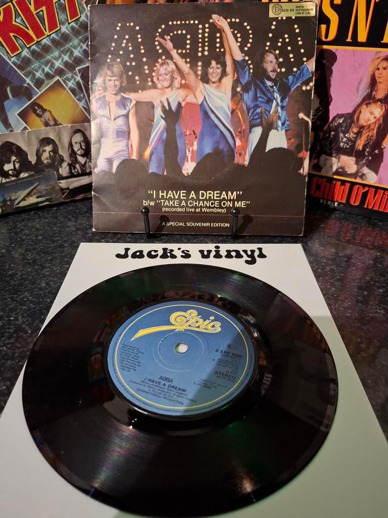 ABBA - I Have A Dream / Take A Chance On Me (Single) 1979, Ophalen of Verzenden, 1960 tot 1980, Gebruikt, Overige formaten