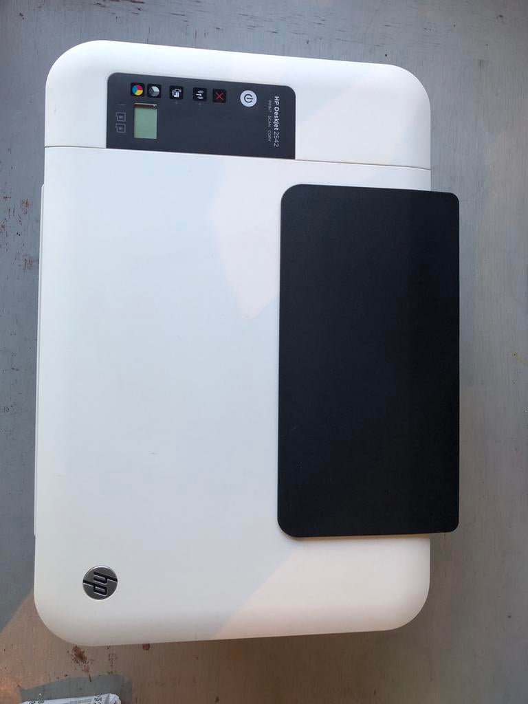 HP Deskjet 2542 All-in-One Printer met nieuwe cartridge, Computers en Software, Printers, Gebruikt, All-in-one, Kleur printen