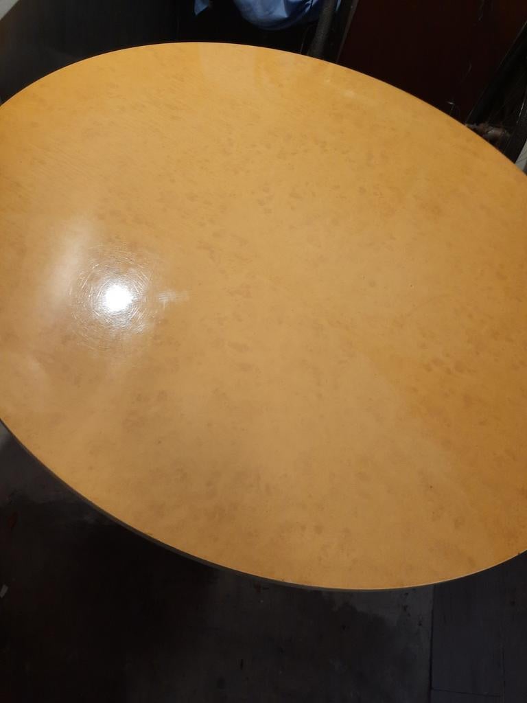 Ronde eettafel met  4 Stoelen, Ophalen of Verzenden, Trommel