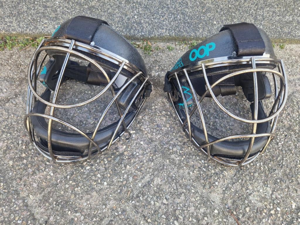 Hockeymaskers (maat m en l), Sport en Fitness, Hockey, Ophalen of Verzenden, Gebruikt, Overige typen