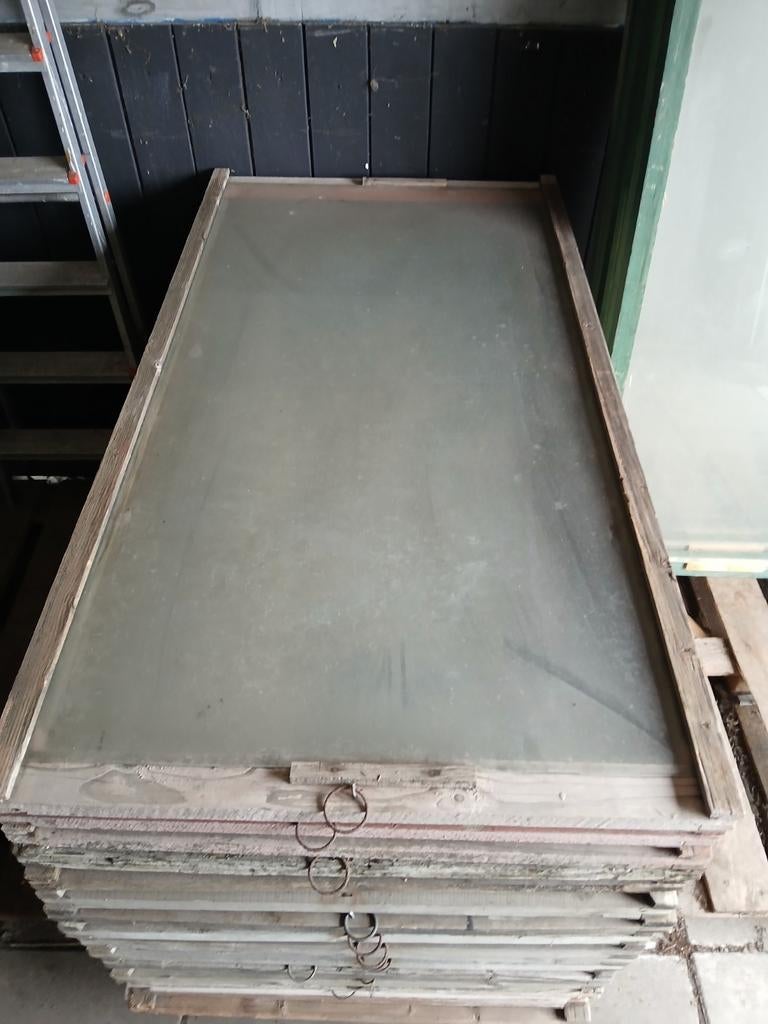 Broeiramen eenruiters platglas kweekersglas moestuin, Gevelraam of Ruit, Gebruikt, Minder dan 80 cm, Minder dan 80 cm