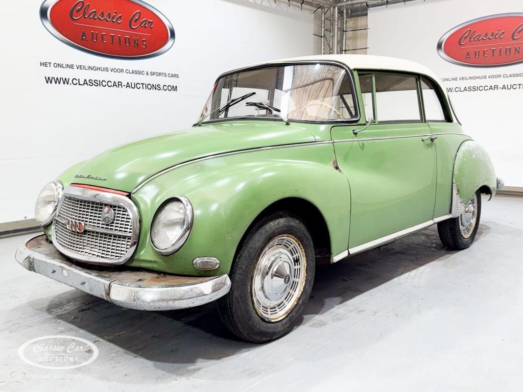 Dkw AUTO UNION 1000S DKW 1000  - ONLINE AUCTION, Overige merken, Bedrijf, Handgeschakeld, Groen