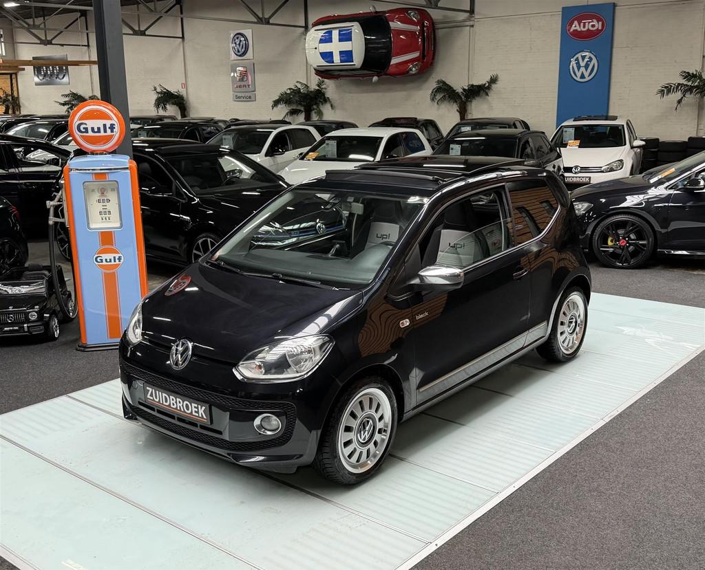Volkswagen up! 1.0 AUT! Vol optie! Pano! Cruise! Clima! Navi, Automaat, Gebruikt, Up!, Zwart