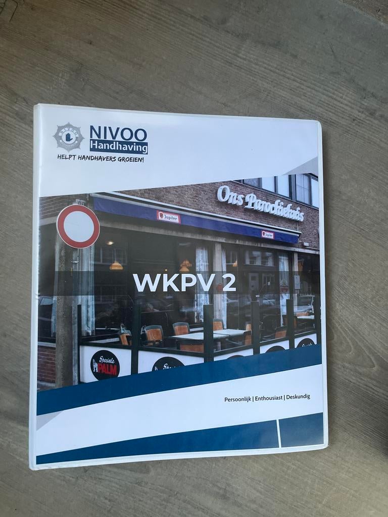 Nivoo schoolboeken Handhaving (BOA, WKPV, Sanctionerend), Boeken, Ophalen, Zo goed als nieuw, Overige niveaus, Overige vakken