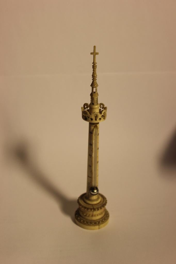 antieke franse benen thermometer., Ophalen of Verzenden