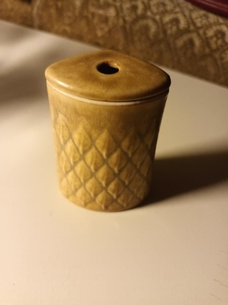 Kronjyden MOSTERDPOTJE/ vintage, Antiek en Kunst, Ophalen of Verzenden