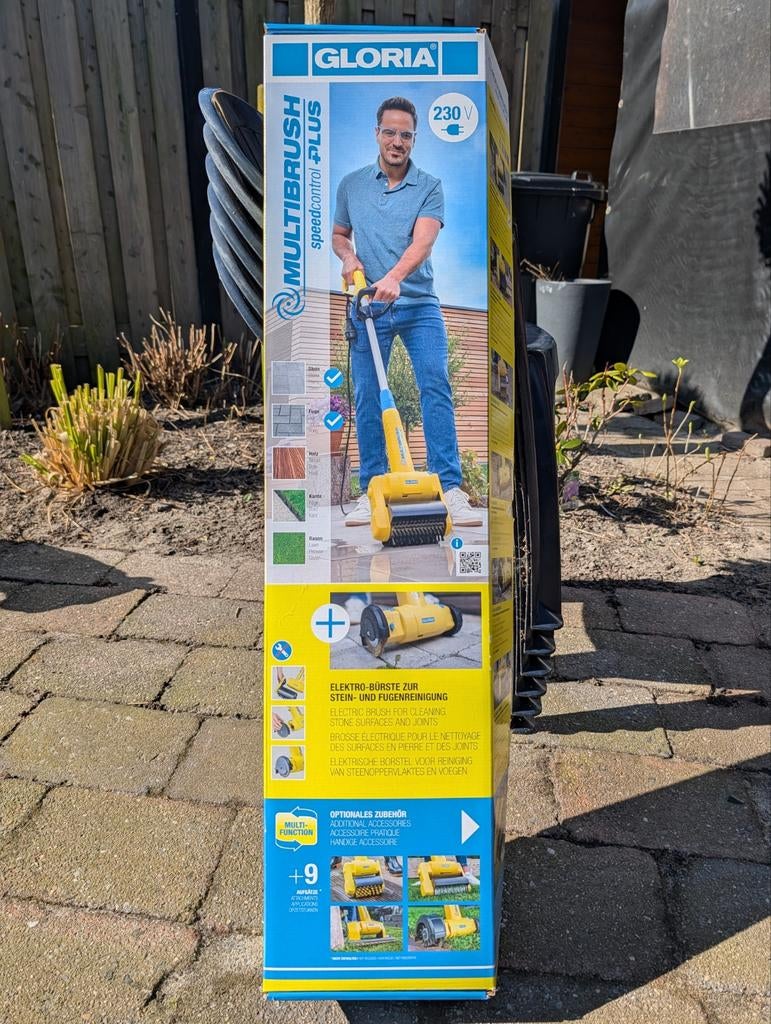 Gloria Multibrush Plus 230V Elektrische Onkruidverwijderaar, Tuin en Terras, Onkruidbranders, Ophalen