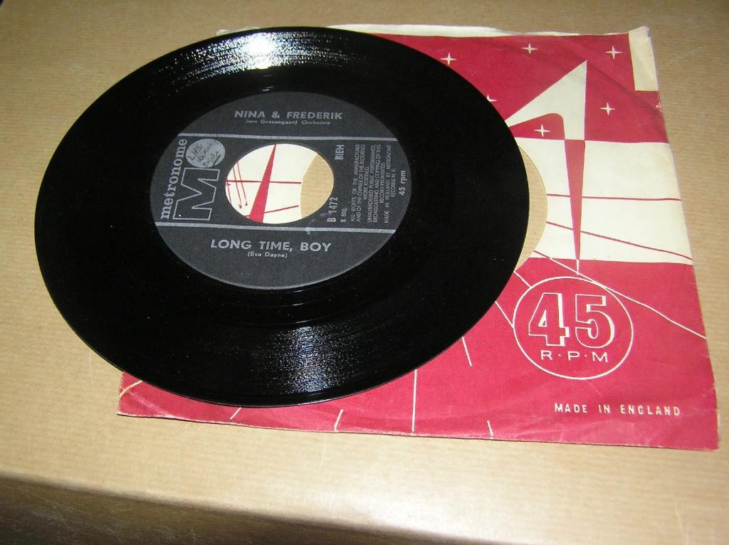 Nina & Frederik – Long Time Boy, Gebruikt, 7 inch, Single, Ophalen of Verzenden