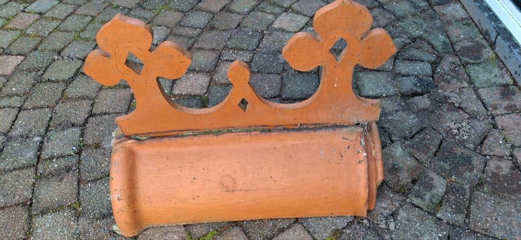 Nok vorstpan met vorstkam van oude boerderij, Ophalen of Verzenden