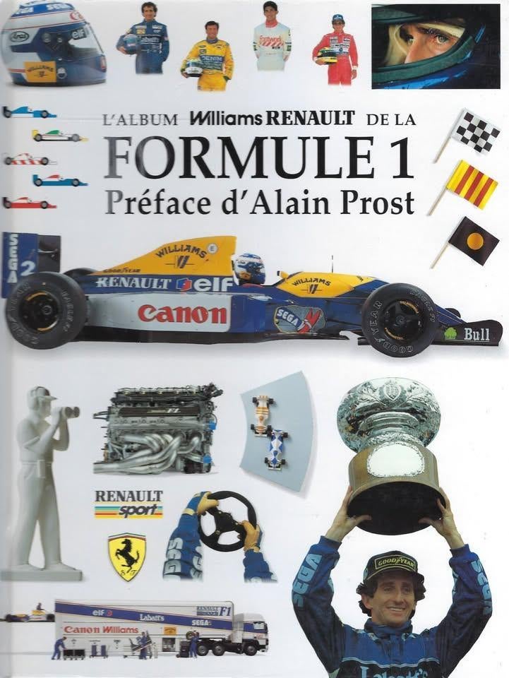 BOEK FORMULE 1 WILLIAMS RENAULT ALAIN PROST., Ophalen of Verzenden, Zo goed als nieuw, Formule 1