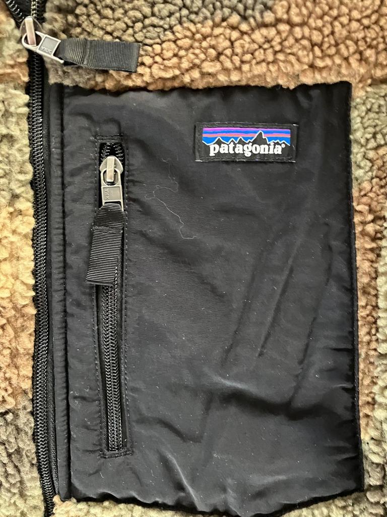 Patagonia fleece jas army print heren L, Ophalen of Verzenden, Zo goed als nieuw, Maat 52/54 (L), Groen