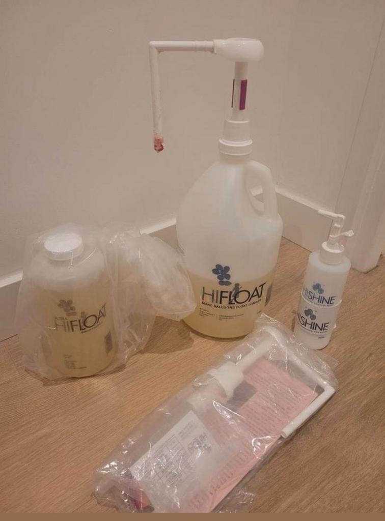 Hi-Float & Hi-Shine voor lang zwevende, glimmende ballonnen, Ophalen of Verzenden, Nieuw, Feestartikel, Verjaardag