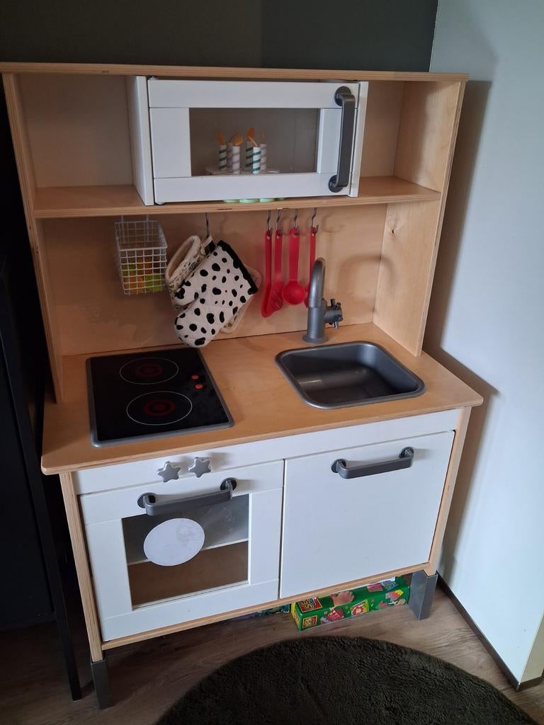 Kinder keuken ikea Duktig met alle inhoud, Ophalen