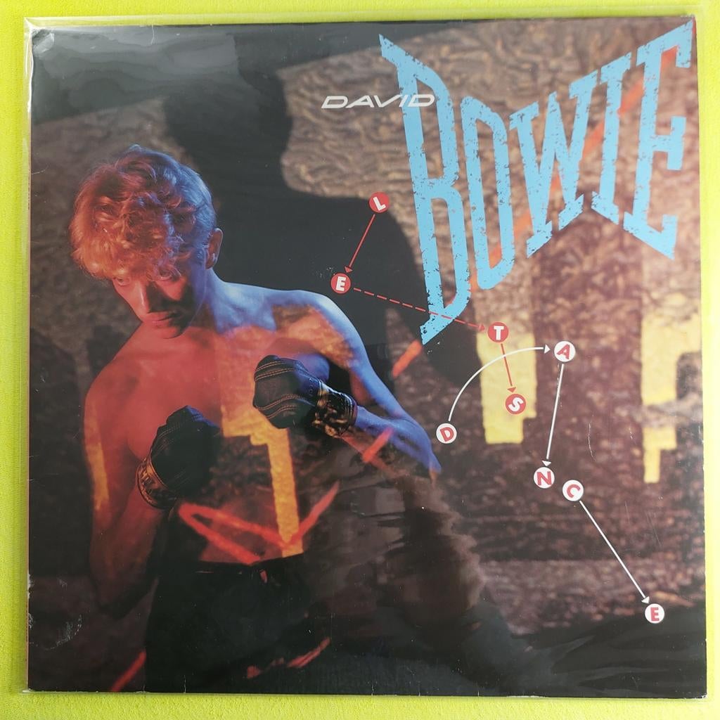 David Bowie Lets dance Lp, Cd's en Dvd's, Vinyl | Pop, Zo goed als nieuw, 12 inch, Ophalen of Verzenden