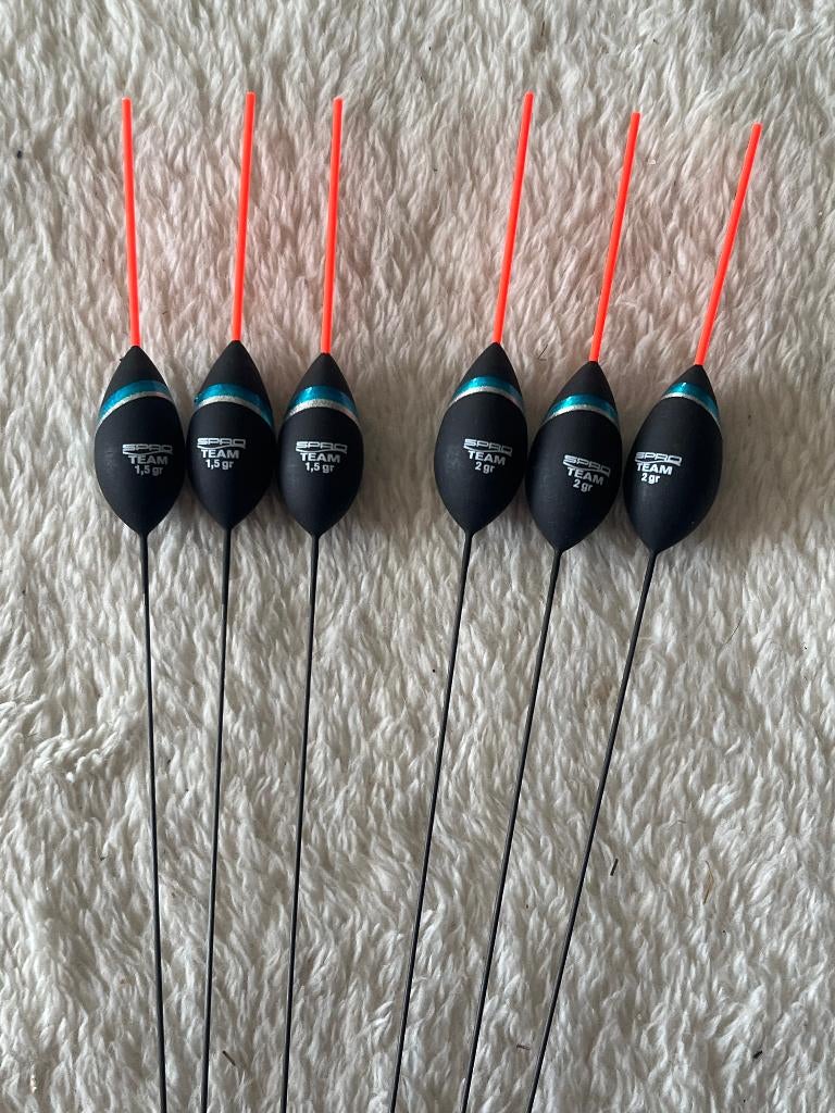 adv 235 / NIEUW serie 6 dobbers SPRO, Ophalen of Verzenden, Nieuw, Dobber of Lood