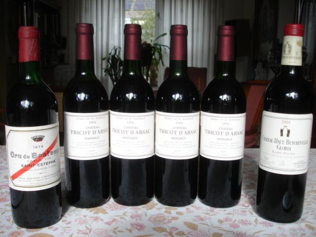 Medoc-wijnen: Margaux, St.Estephe, St.Julien, goede conditie, Verzamelen, Wijnen, Zo goed als nieuw, Rode wijn, Frankrijk, Vol