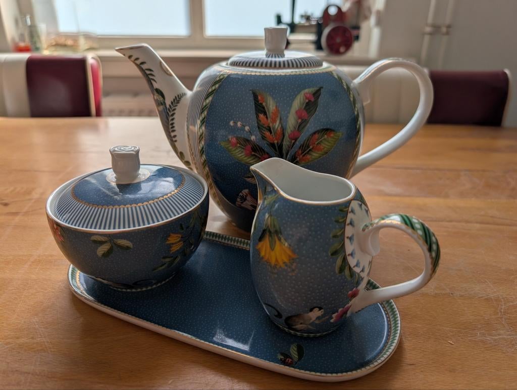 Pip Studio Royal White theeservies, Ophalen of Verzenden