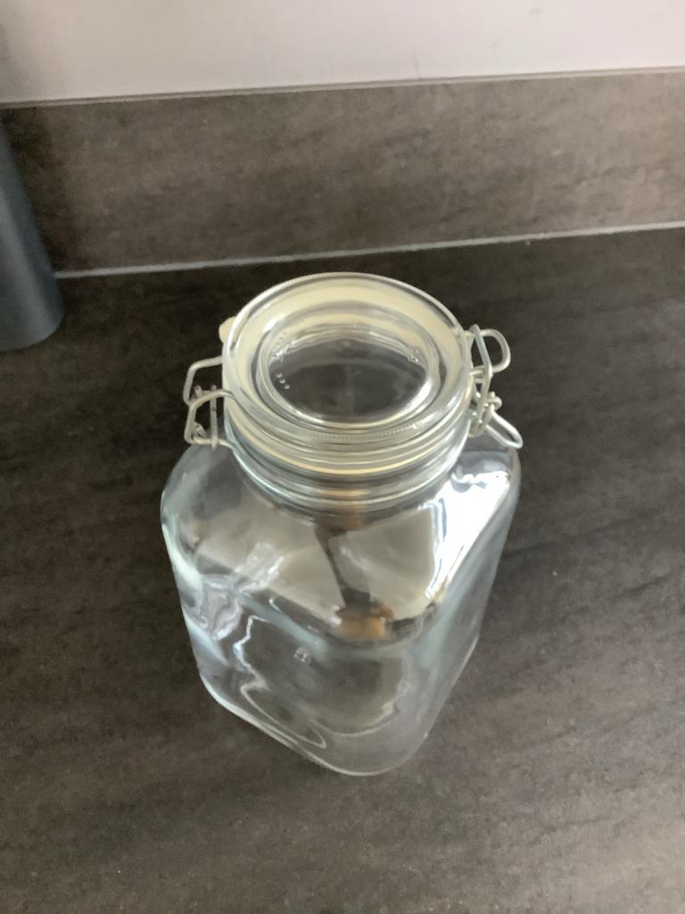 Weckfles 3 liter, Ophalen of Verzenden, Zo goed als nieuw