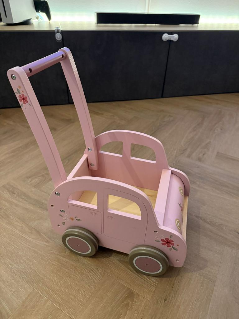 Loopwagen Little Dutch, Ophalen, Zo goed als nieuw, Duw- of Trekspeelgoed