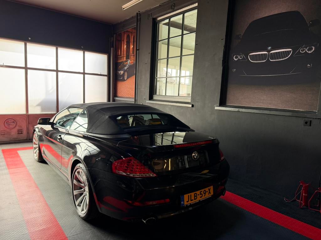 BMW 650i E63 LCI CABRIO | HUD | STVW | MEMORY, Automaat, Achterwielaandrijving, 8 cilinders, 4 stoelen