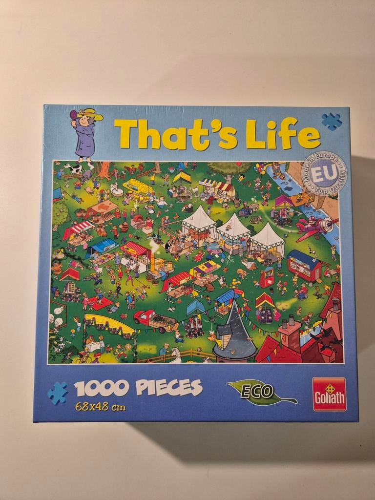 Goliath That's Life puzzel #71349, Ophalen of Verzenden, 500 t/m 1500 stukjes, Zo goed als nieuw