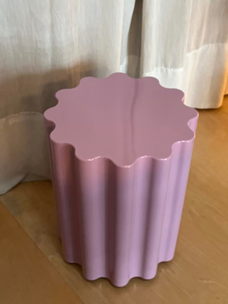 Kartell Colonna kruk roze - Zo goed als nieuw, Ophalen of Verzenden, Zo goed als nieuw, Kunststof
