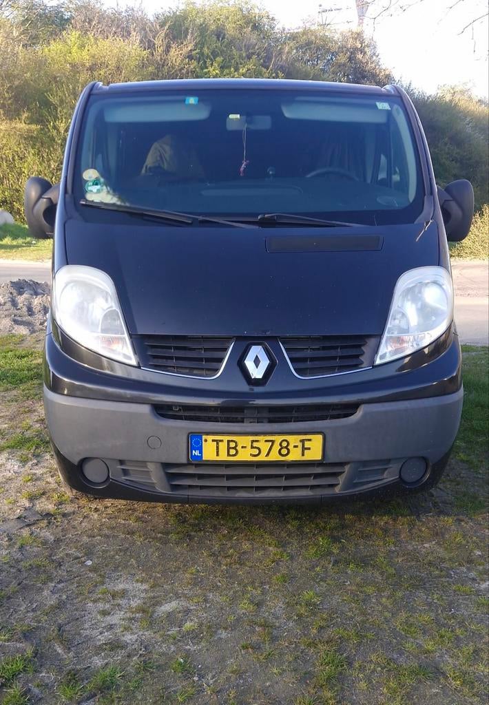 Renault trafic camper bus zelfbouw camper, Caravans en Kamperen, Campers, Tot en met 2, Reservewiel, Particulier, Overige merken