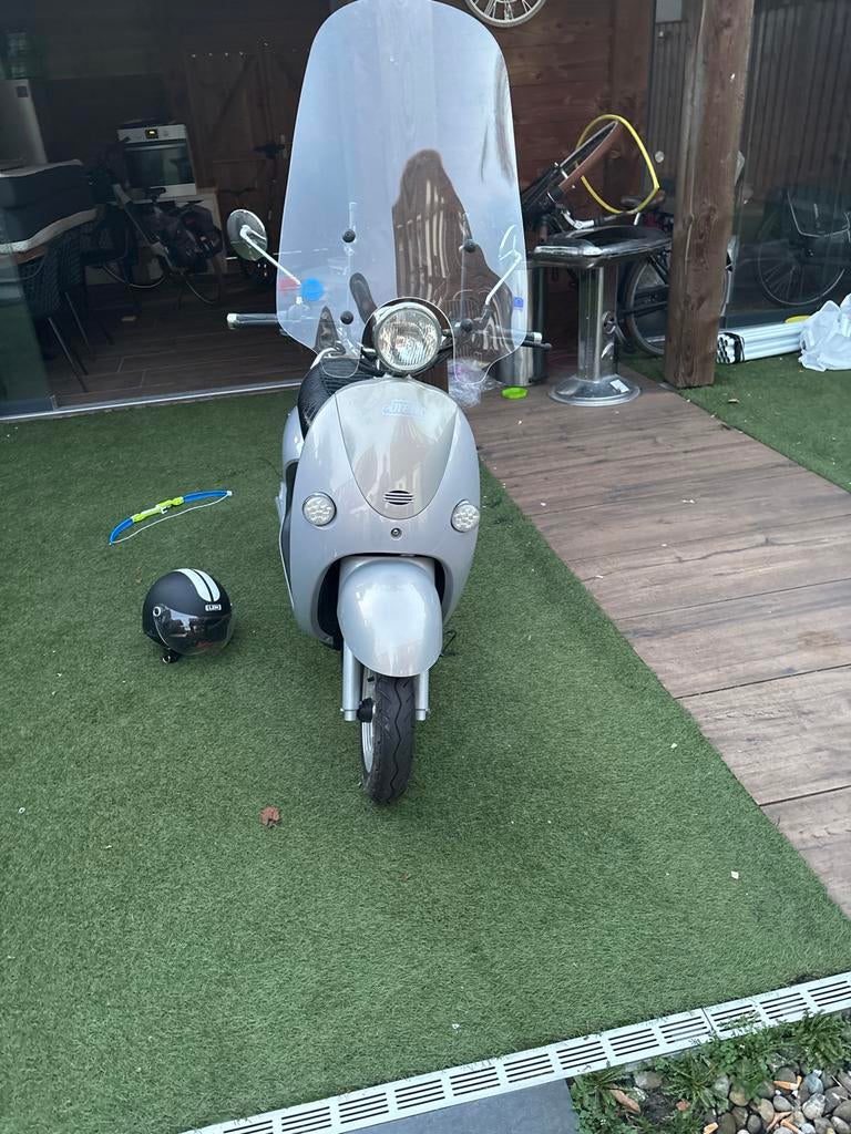 Elektronische scooter - 25km/u - Zo goed als nieuw, Ophalen of Verzenden, Zo goed als nieuw, Elektrisch