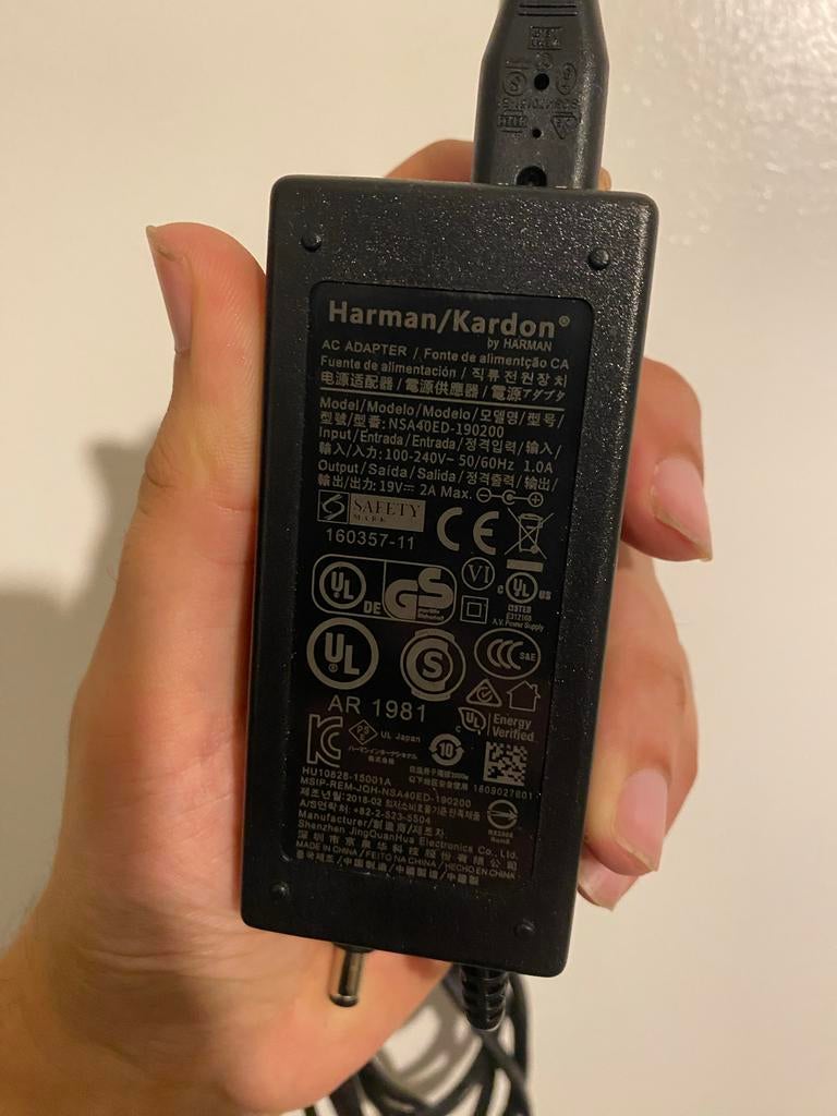 Harman Kardon stroomadapter, Ophalen of Verzenden, Zo goed als nieuw