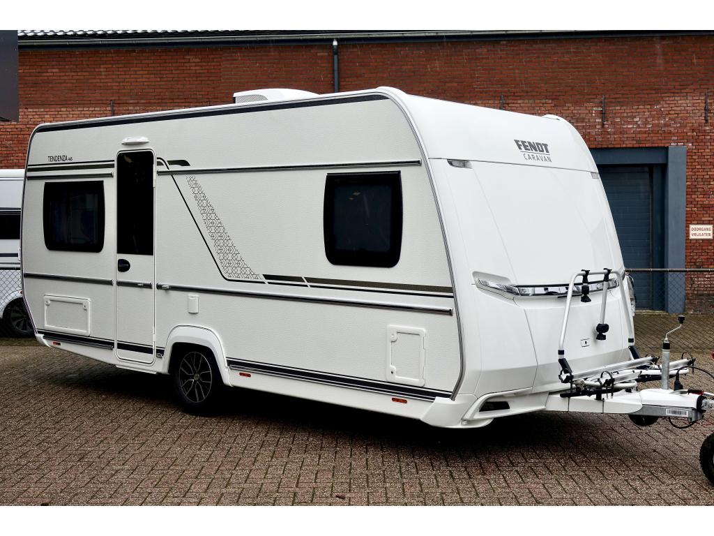 Fendt Tendenza 465 SFB Mover Airco Voortent 2024 1800KG Vol!, Rondzit, Dwarsbed, Schokbreker, Bedrijf