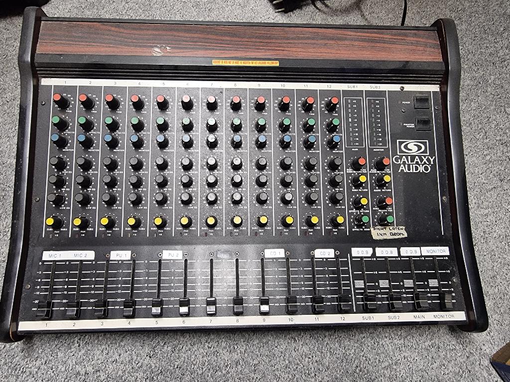 Mengpaneel Galaxy Audio M1202, Ophalen of Verzenden, Gebruikt