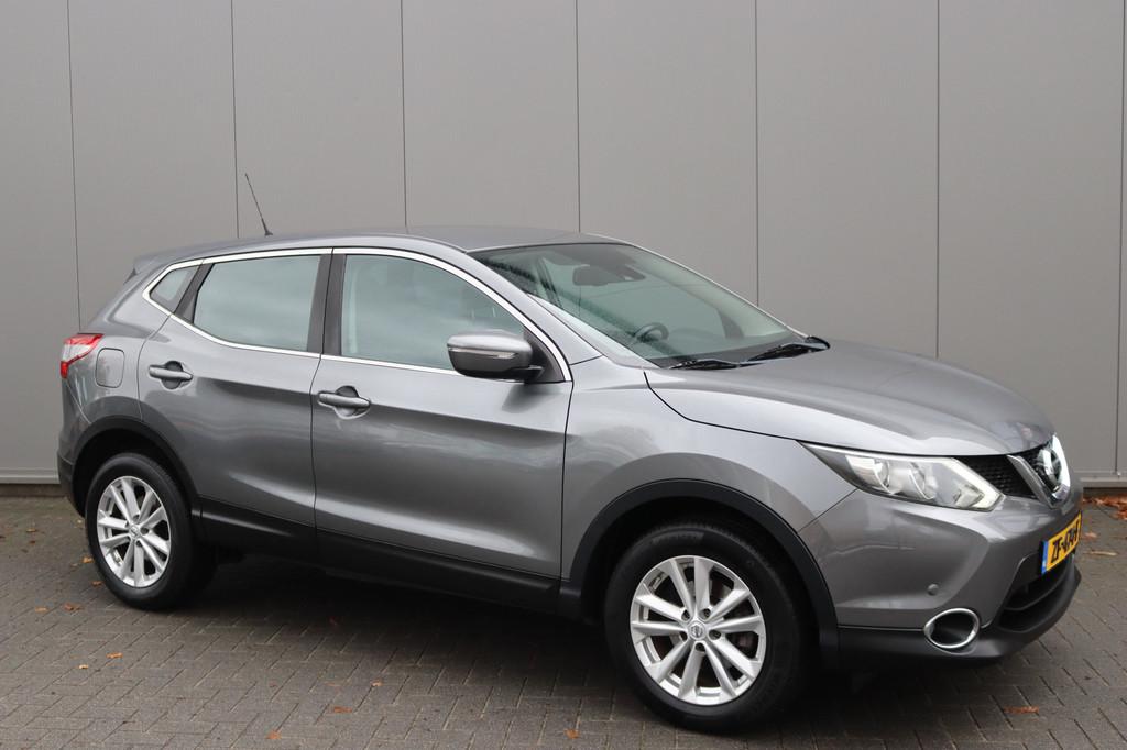 Nissan QASHQAI 1.2DIG-T Connect Edition Camera/Parkeerhulp/S, Voorwielaandrijving, Euro 5, Stof, Gebruikt