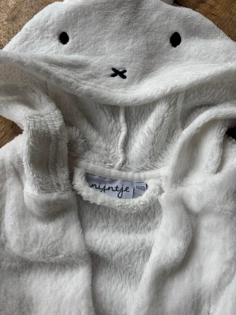 Nijntje badjas maat 74/80 en baby hydrofiele badcape, Kinderen en Baby's, Babykleding | Maat 80, Ophalen of Verzenden, Gebruikt