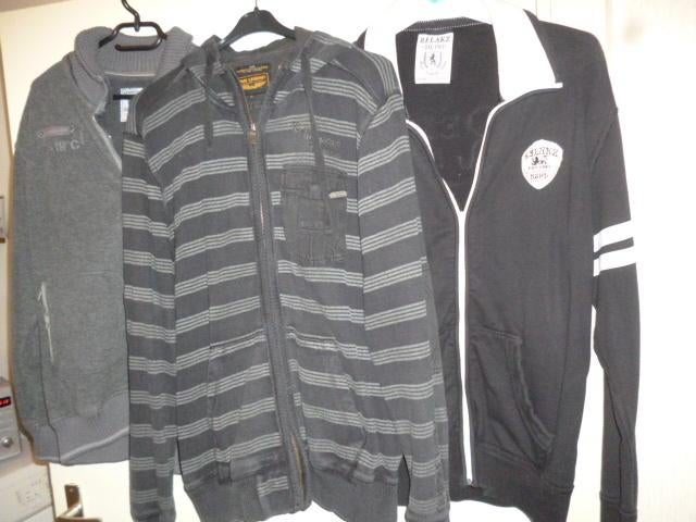 3 mooi herenvest xl, Ophalen, Zo goed als nieuw, Maat 56/58 (XL), Blauw