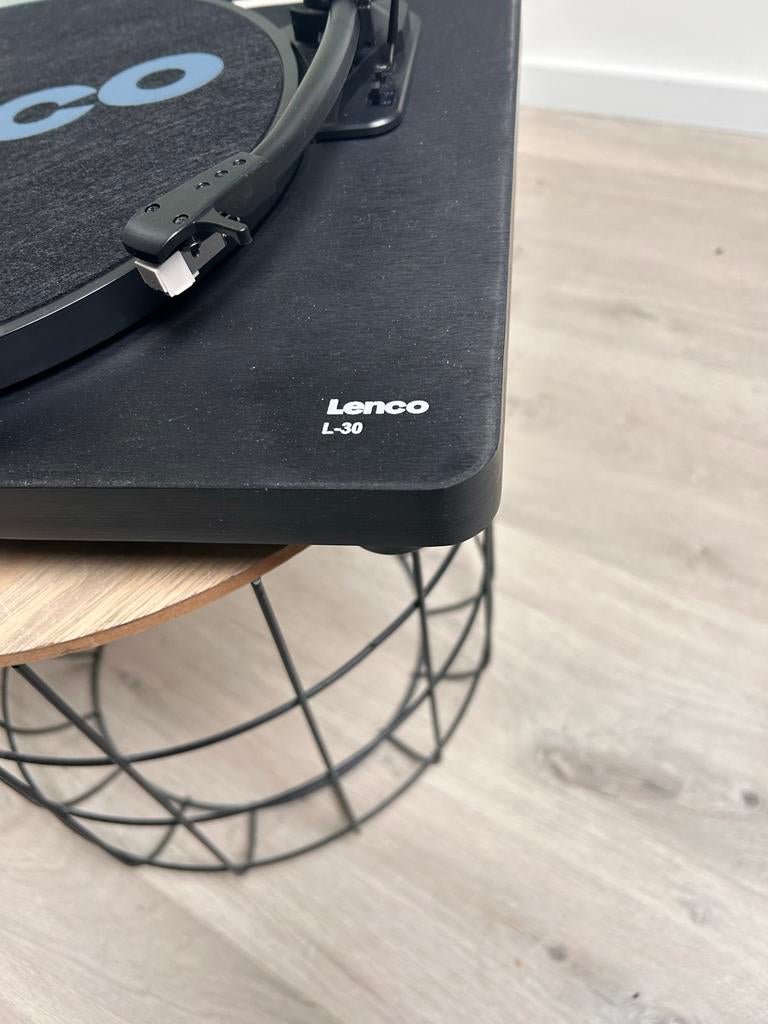 Lenco L-30 platenspeler met USB zgan, Gebruikt, USB-aansluiting, Platenspeler, Ophalen