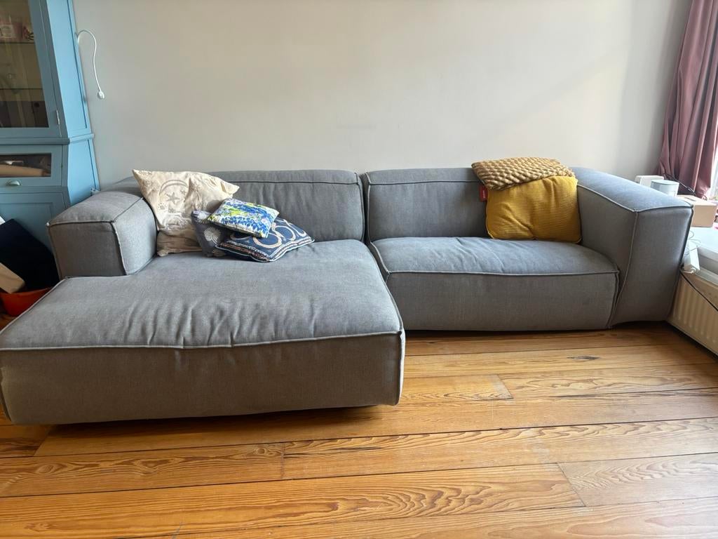 Fest bank Amsterdam Dunbar grijs, Ophalen of Verzenden, Gebruikt, Stof