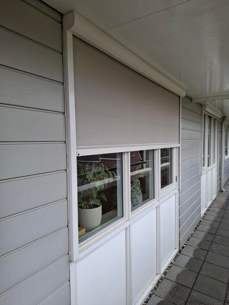 Somfy screens, elektrische  bediening, Ophalen, Wit, Minder dan 100 cm, Minder dan 100 cm