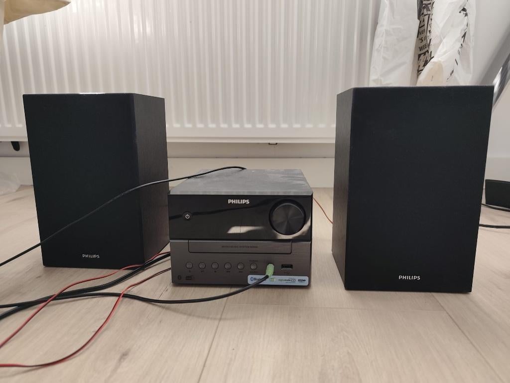 Philips M3505 Sound system, Audio, Tv en Foto, Luidsprekers, Ophalen, Philips, Zo goed als nieuw, Complete surroundset