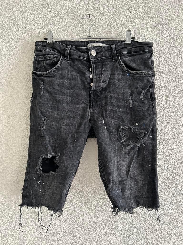 Zara Jeans; EUR42 (M/L), Ophalen of Verzenden, Zo goed als nieuw, Zwart, W32 (confectie 46) of kleiner