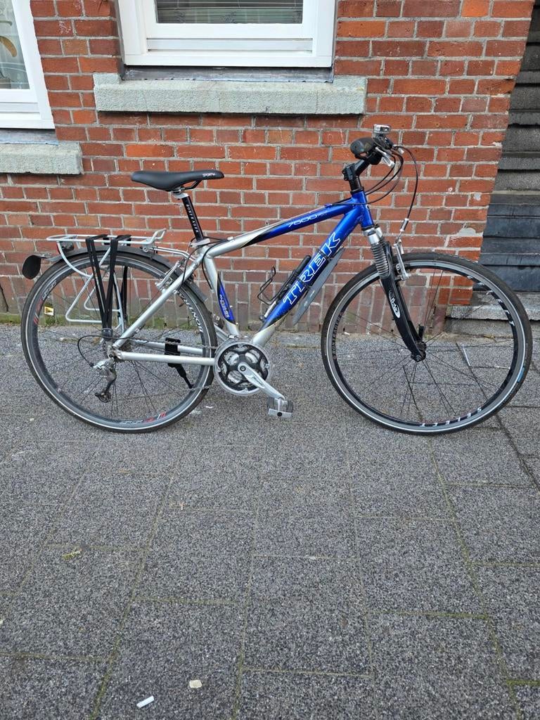 Trek 7500 fr alpha herenfiets 28 inch with 24 gears, Fietsen en Brommers, 56 cm of meer, Zo goed als nieuw, Meer dan 20 versnellingen