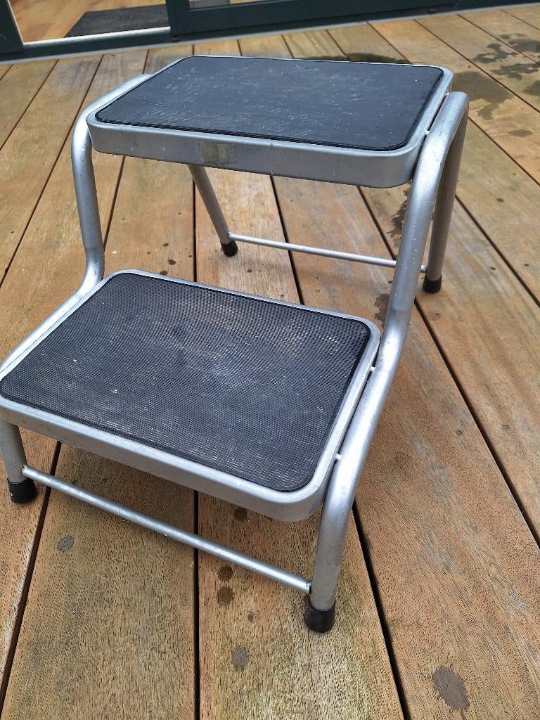 Aluminium opstapje voor caravan of camper, Ophalen, Gebruikt